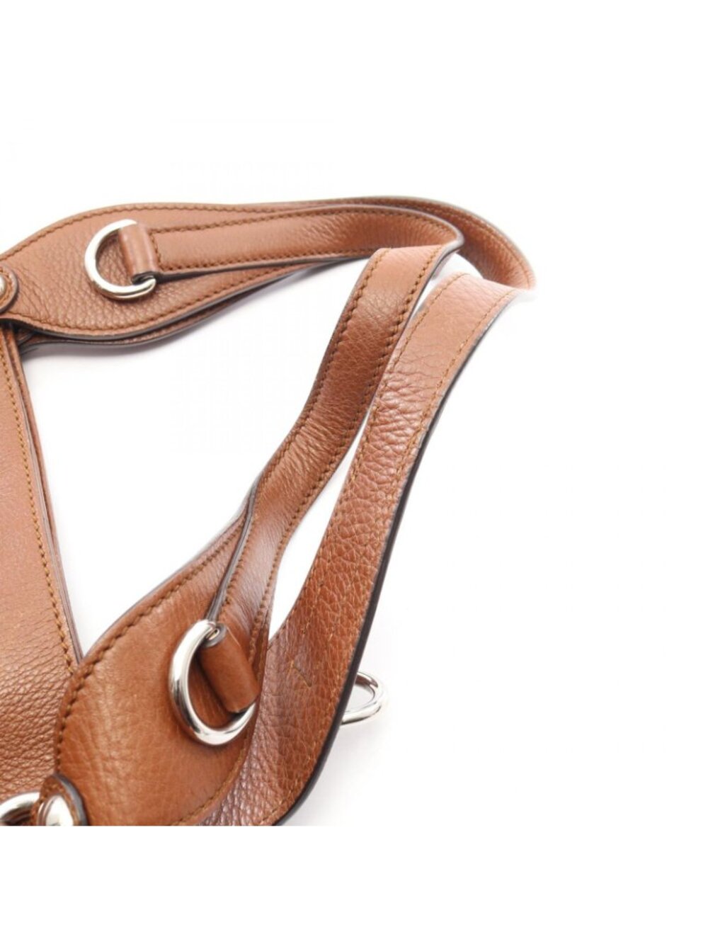 Gucci Tote Icon Bit Brown Leather Horsebit - Picture 9 of 11